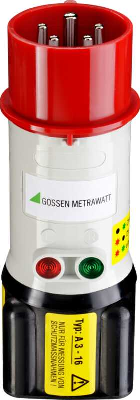 Gossen Metrawatt Drehstrom-Adapter für Prüfgeräte A3-16