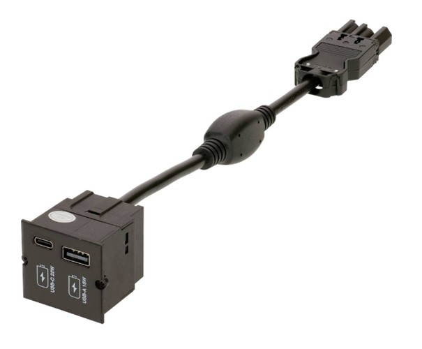 Bachmann Modul USB A/C 22Watt Charger CM 917.227