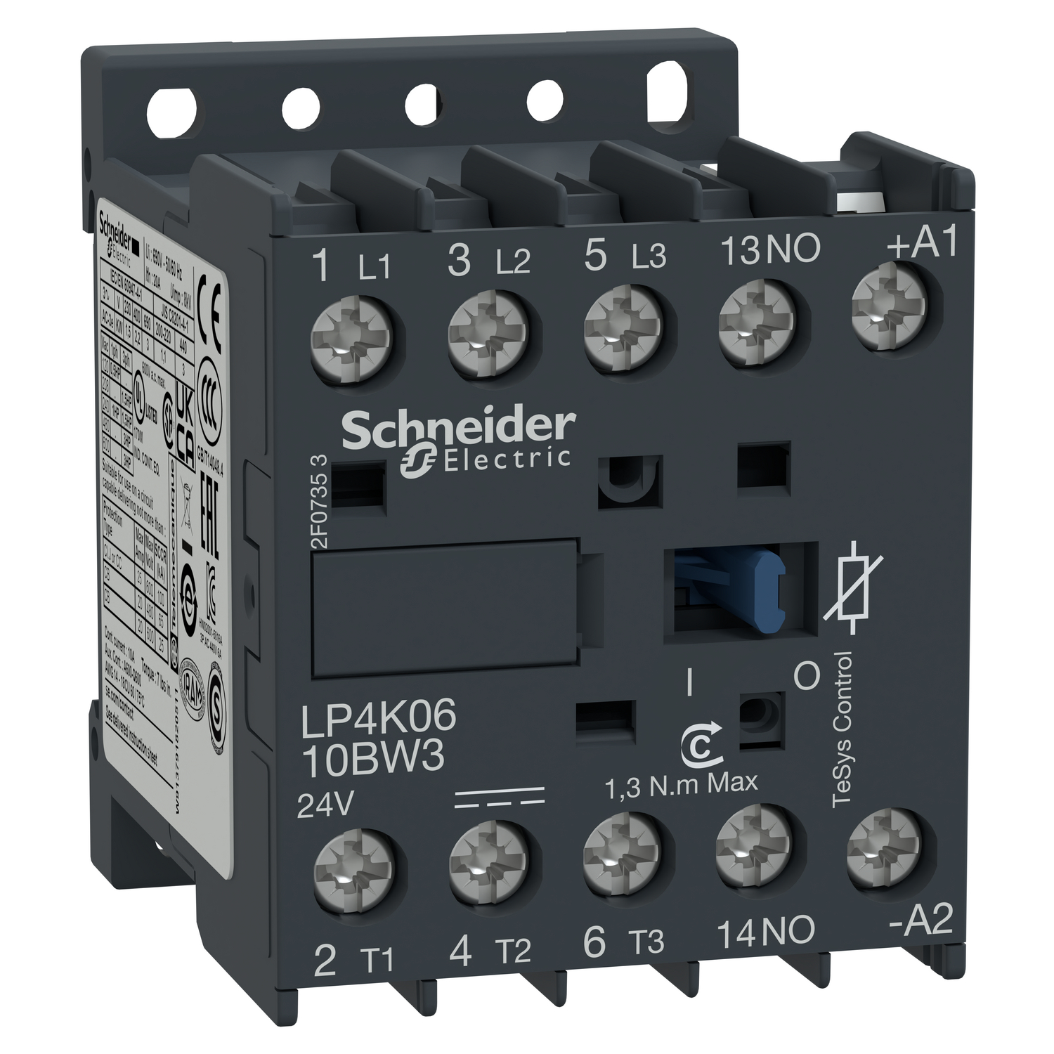 Schneider Electric Schütz 6A 24V GS 1,5W LP4K0610BW3