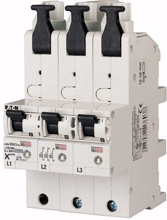 Eaton SLS-Schalter 3p selektiv LSHU-E63/3-KL