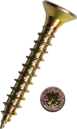 Dresselhaus JD-79 Spanplattenschraube Senkk.-Z 5x30 g.verz 1130/021/51 - 1130/021/51 5x30