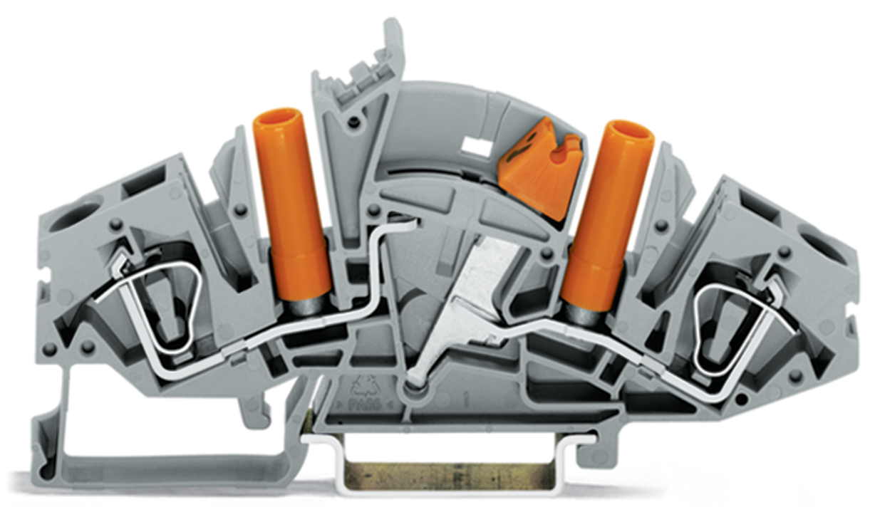 WAGO GmbH & Co. KG Trennklemme 2-L., orange 4qmm 282-821