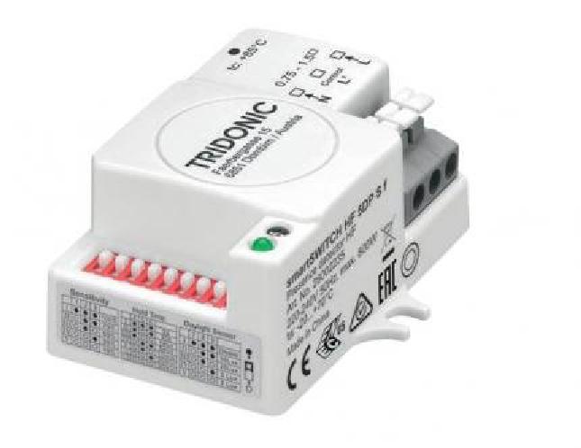 Tridonic Lichtmanagement HF-Bewegungsmelder smartSwitch HF 5 DP-S f