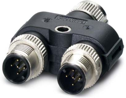 Phoenix Contact Y-Verteiler 5-polig Bu/ger M12 SAC-5PY-F/2XM VP SH