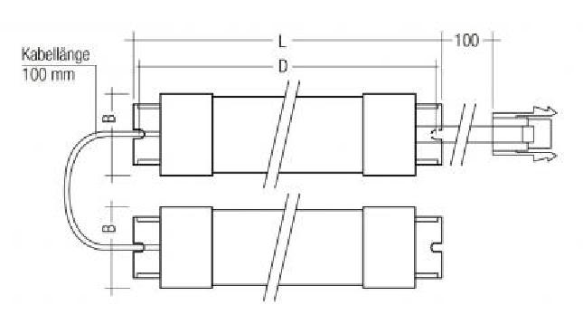 Tridonic Notlicht-Zubehör Accu-NiMH 4Ah 5C CON 89800439