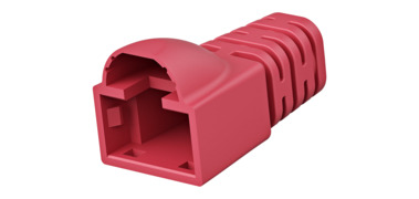 Telegärtner Knickschutztülle für MP8 FS, rot 100001115