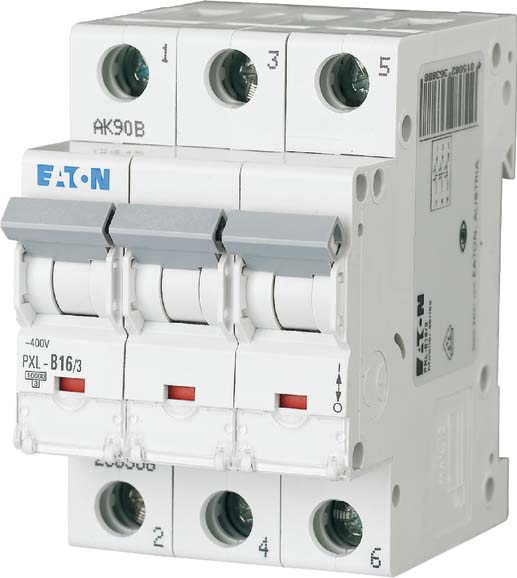 Eaton LS-Schalter m.Beschrift. B 16A, 3p PXL-B16/3 - 236388 Eaton LS-Schalter m.Beschrift. B 16A, 3p PXL-B16/3 - 236388