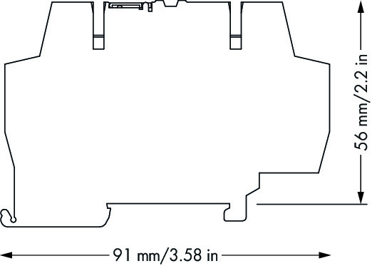 WAGO GmbH & Co. KG DC/DC-Wandler 24V/5V, 0,5A für TS 859-801