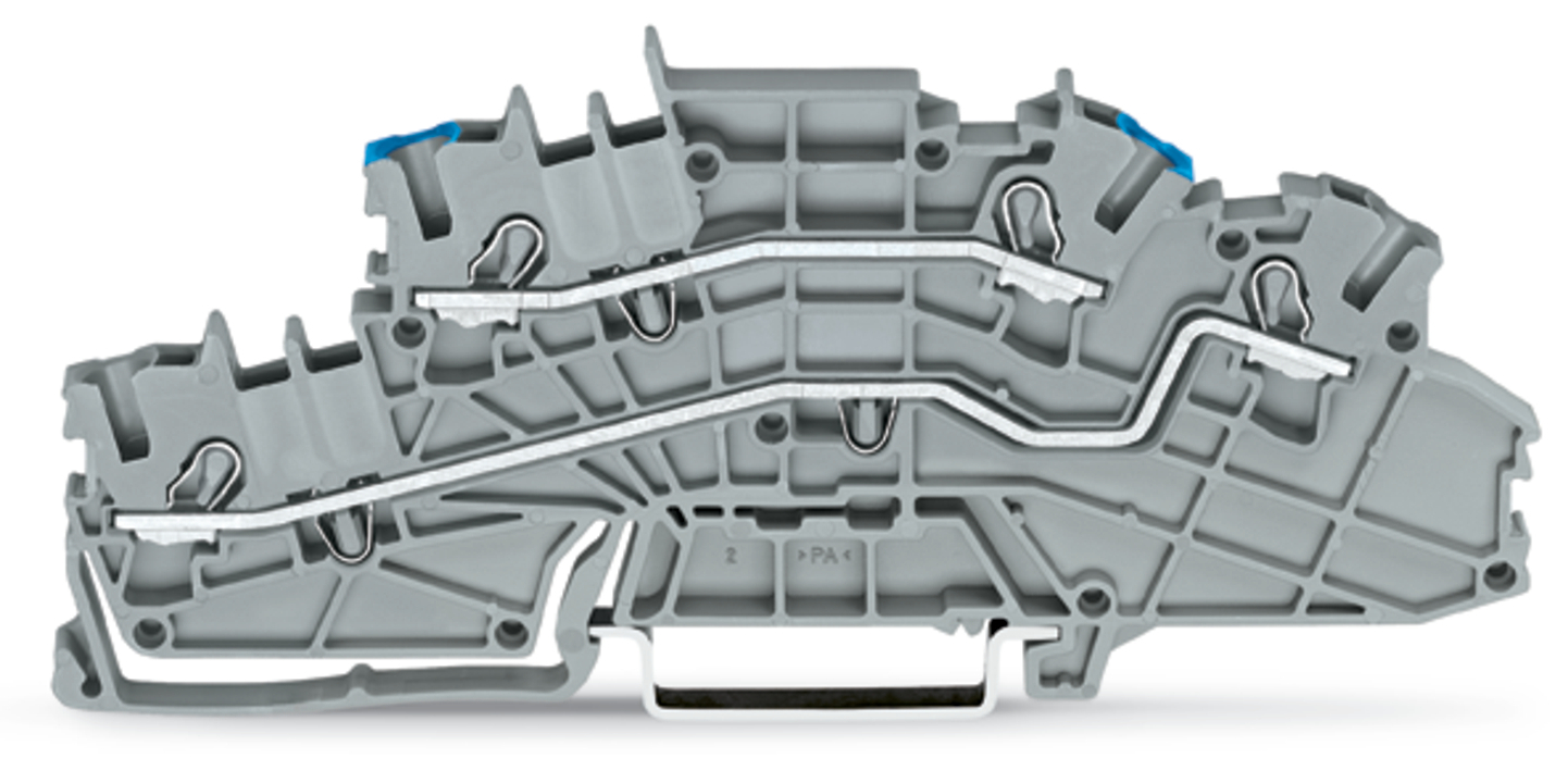 WAGO GmbH & Co. KG Installationsetagenklemme 4mm² grau N/L 2003-6649