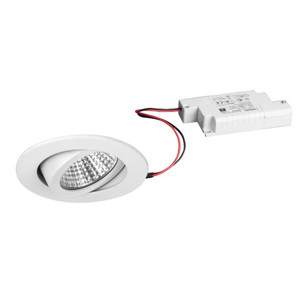 Brumberg LED-Einbaustrahler 6W 230V dim2warm rund weiß - 39461073