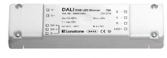 Lunatone LED-Dimmer DALI RGB CV 16A 