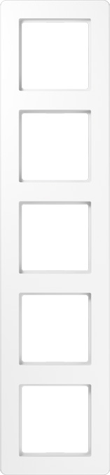 Jung Rahmen 5-fach waage/senkrecht AF 585 BF WW günstig online kaufen