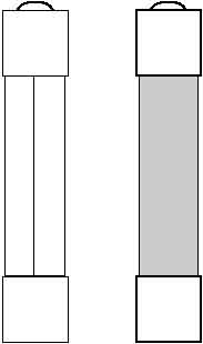 Eska G-Sicherungseinsatz 5x25mm M 2,5A m.Kennmelder 528.021
