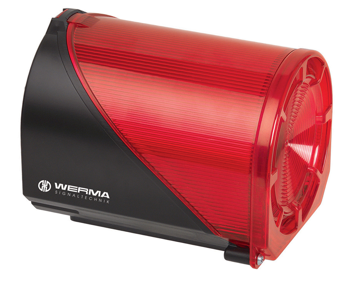 Werma LED-Blitz-Sirene 32 Töne 24V AC/DC RD 44410075