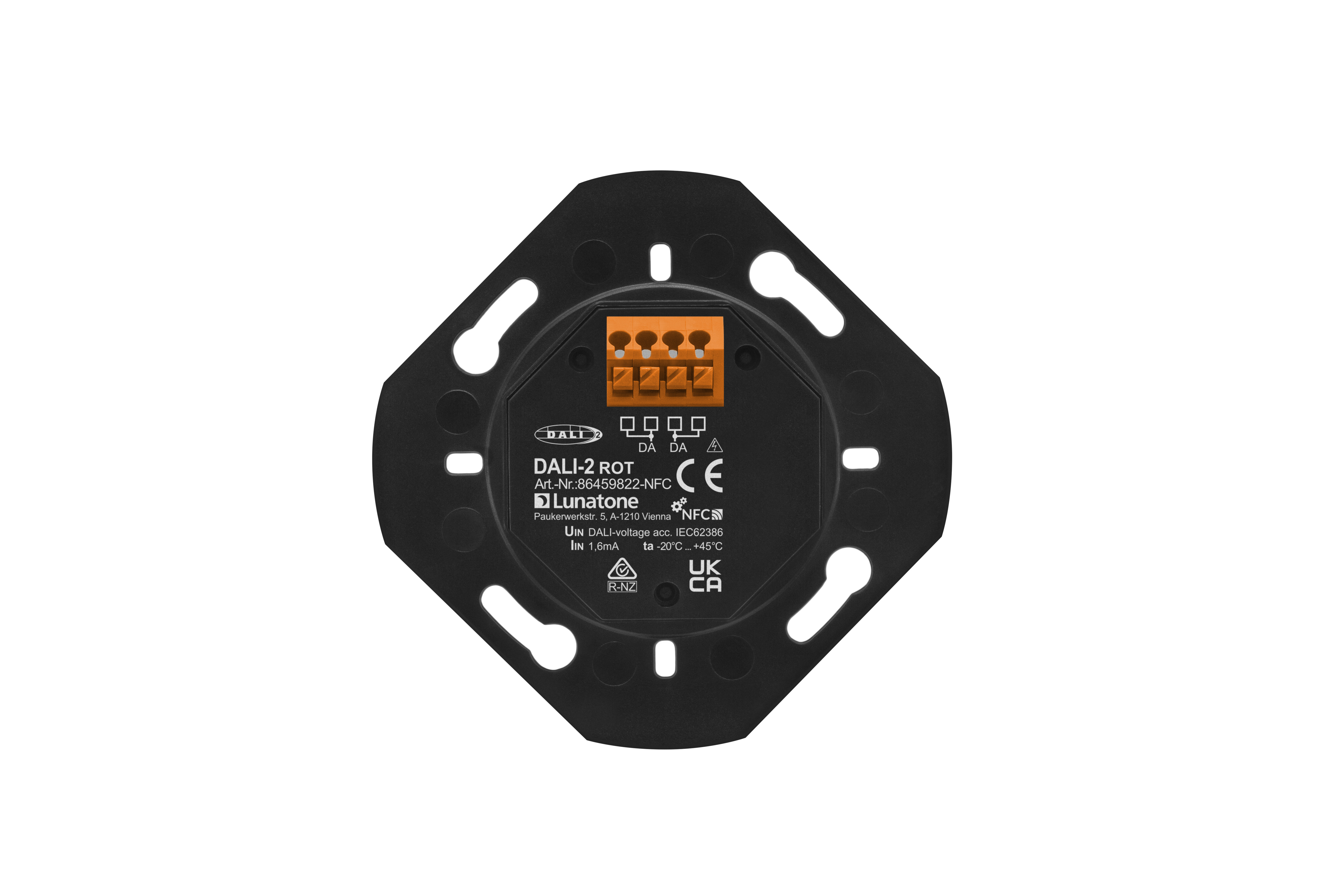 Lunatone rotary knob DALI-2 ROT NFC – 86459822-NFC Lunatone rotary knob DALI-2 ROT NFC – 86459822-NFC