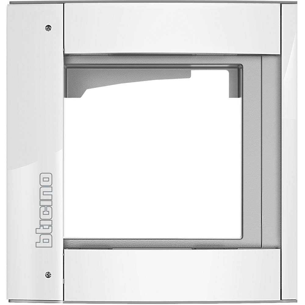 Legrand (BT) Rahmen u. Modulträger Allwhite, 1 Modul 350212