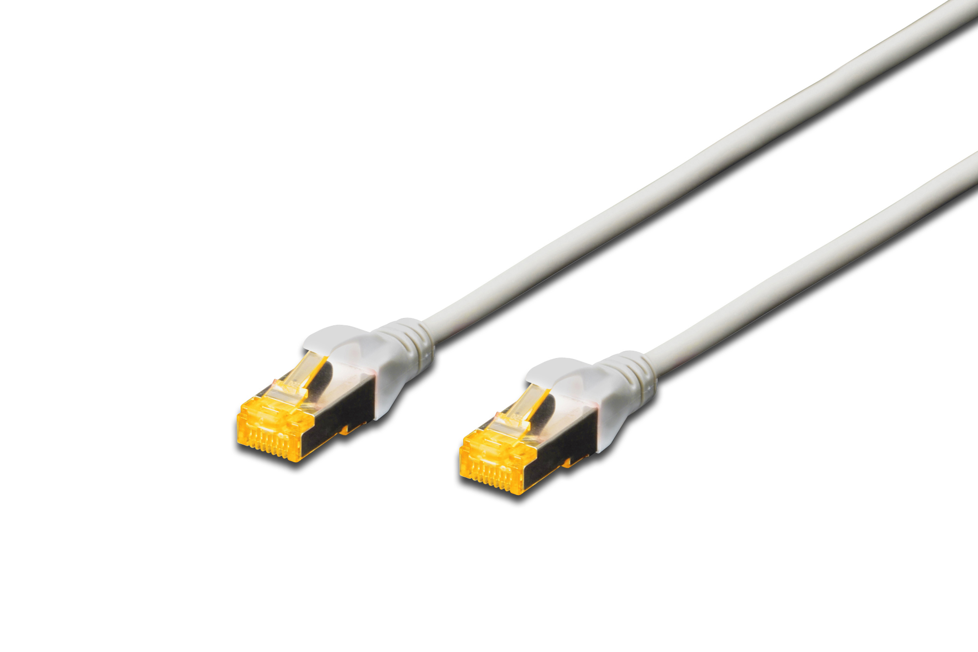 DIGITUS Patchkabel Cat6A ISO S/FTP 10 m grau LSOH AWG26 DK-1644-A-100