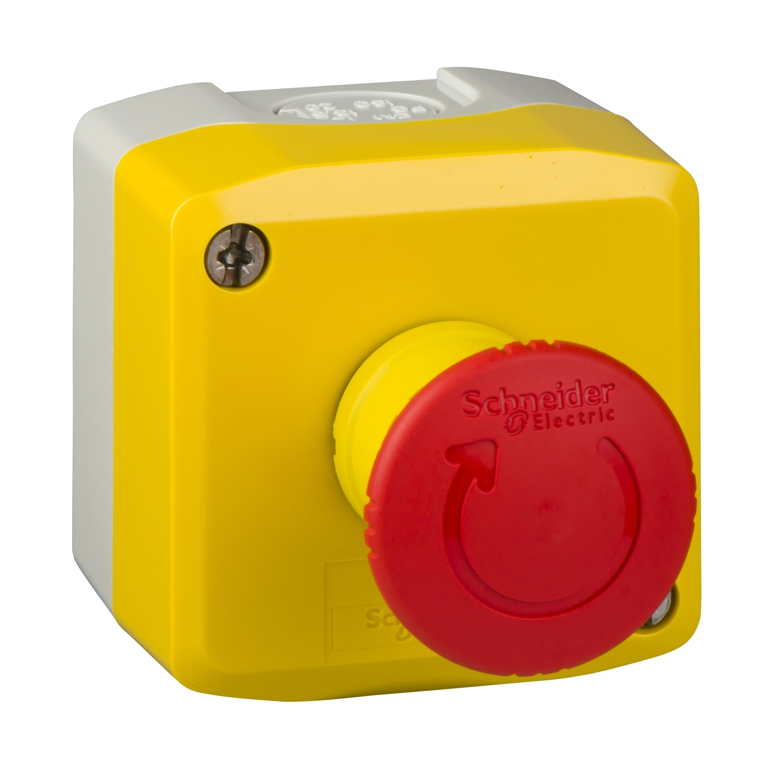 Schneider Electric Gehäuse best. m.Pilztaster rot 1S,1Ö XALK178E