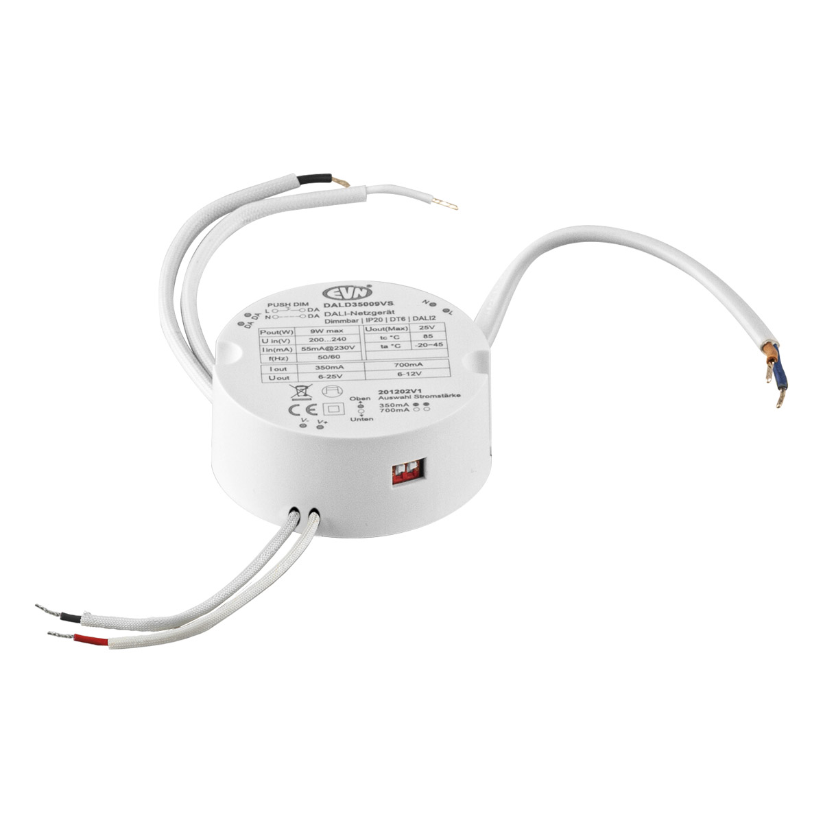 EVN Lichttechnik DALI-LED-Steuerung 350mA m.NG230V DALD35009VS