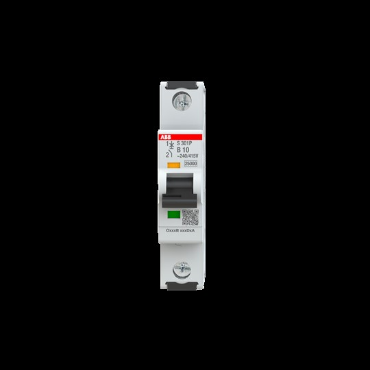 ABB Stotz S&J Sicherungsautomat 25kA, 10A, 1P S301P-B10