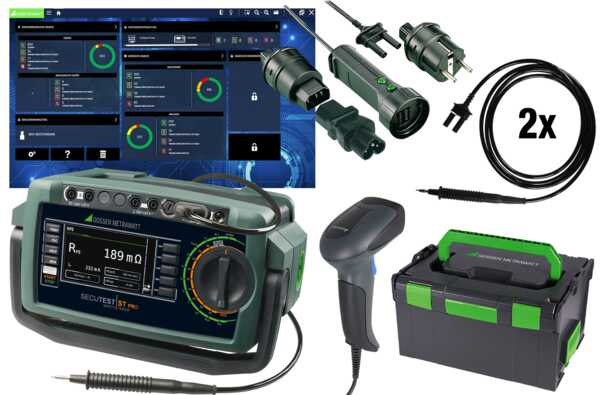 Gossen Metrawatt Gerätetester-Set PROFIPAKETSECU#M708B