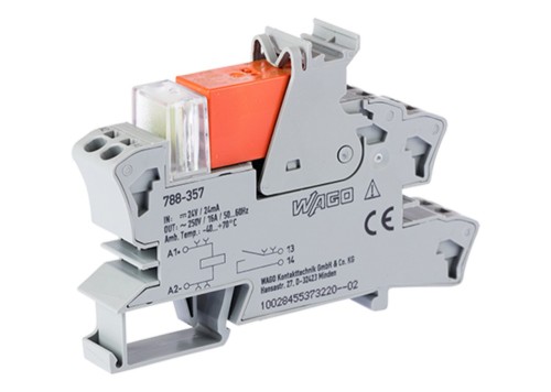 WAGO GmbH & Co. KG Stecksockel m.Relais 1S, 24V DC 788-357 - 788-357