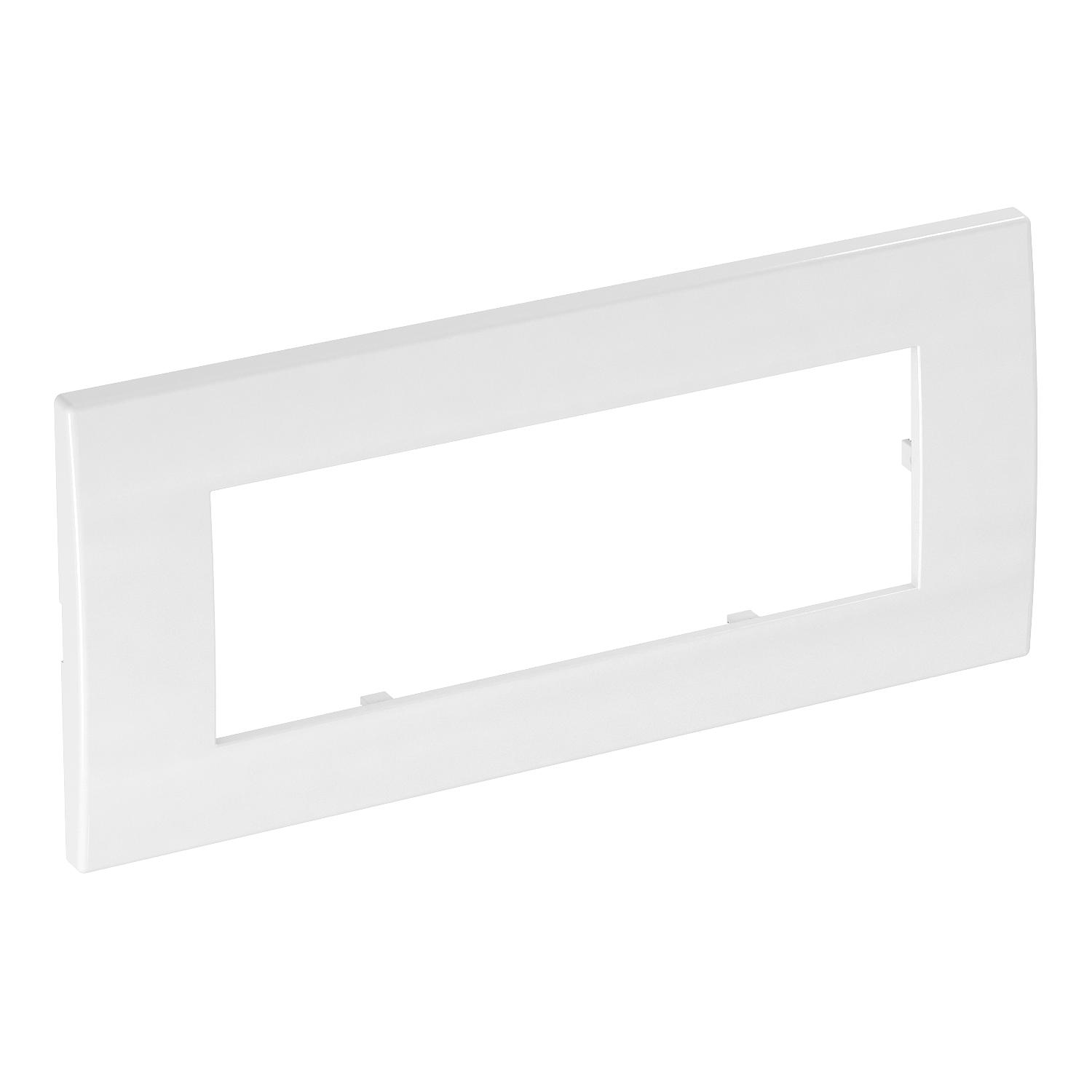 OBO Bettermann Vertr Abdeckrahmen 3fach 84x185mm rws AR45-F3 RW - 6119372