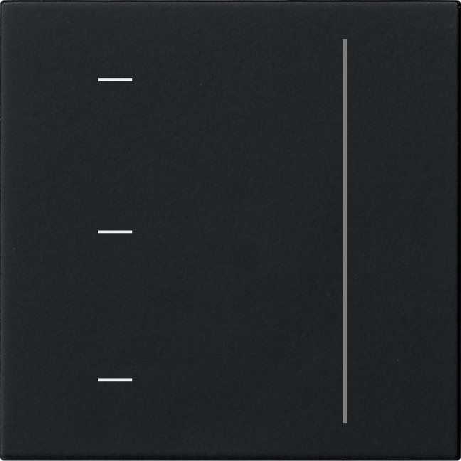 Gira Touchaufsatz S3000 Schwarz 5365005 günstig online kaufen