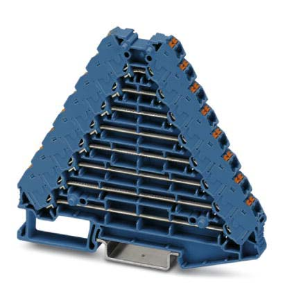 Phoenix Contact Rangierverteiler 0,14-2,5qmm, 2-polig PTRV 8 BU/BU
