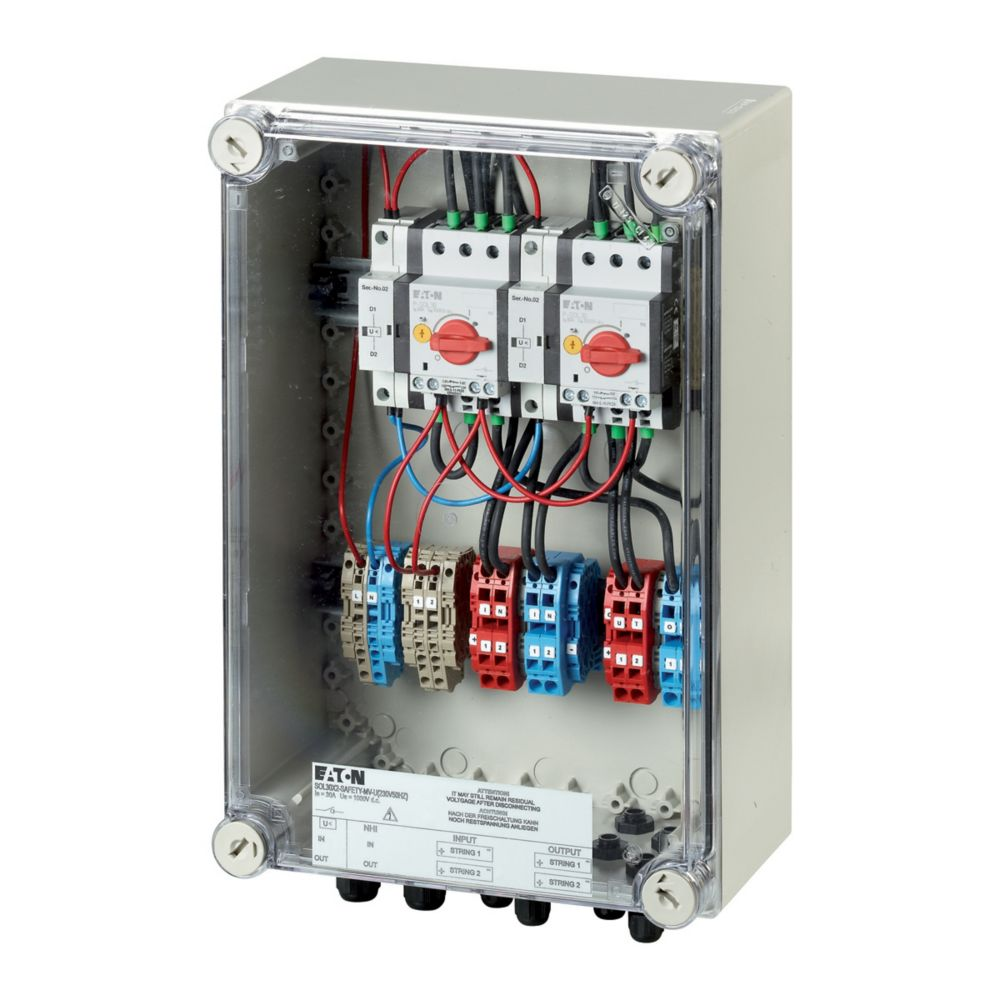 Eaton Feuerwehrschalter SAFETY-MC4 U230V50HZ SOL30X2 #168098