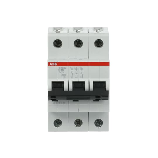 ABB Stotz S&J Sicherungsautomat 10kA 10A B 3p S203M-B10