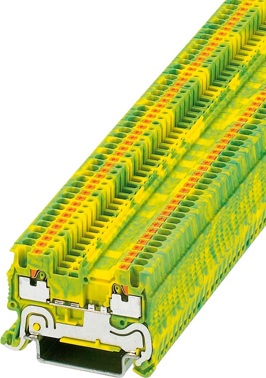 Phoenix Contact Schutzleiterreihenklemme AWG26-14 gn/ge PT 1,5/S-PE - 3208139