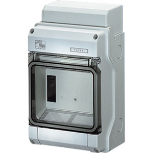 Hensel KV-Automatengehäuse 6TE (6x18mm) IP65 KV PC 9106 - 61001102 Hensel KV-Automatengehäuse 6TE (6x18mm) IP65 KV PC 9106 - 61001102