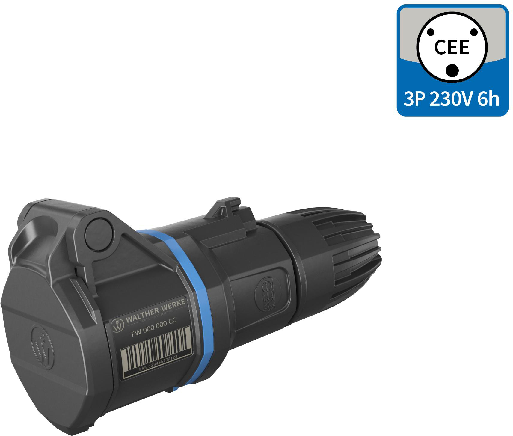 Walther Werke CEE NEO Kupplung 16A 3P 6h IP54 FW311306CC