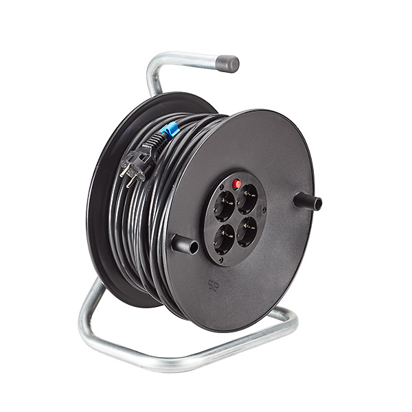 Bachmann Kabeltrommel 50m H05VV-F 3G1,5qmm 392.181