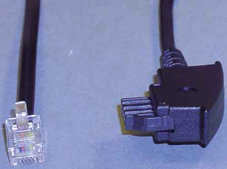 E+P Elektrik Telefon-Anschlusskabel 10m T 37