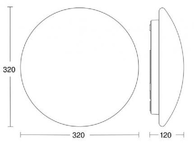 Steinel LED-Innenleuchte RS PRO LED P2 S WW 