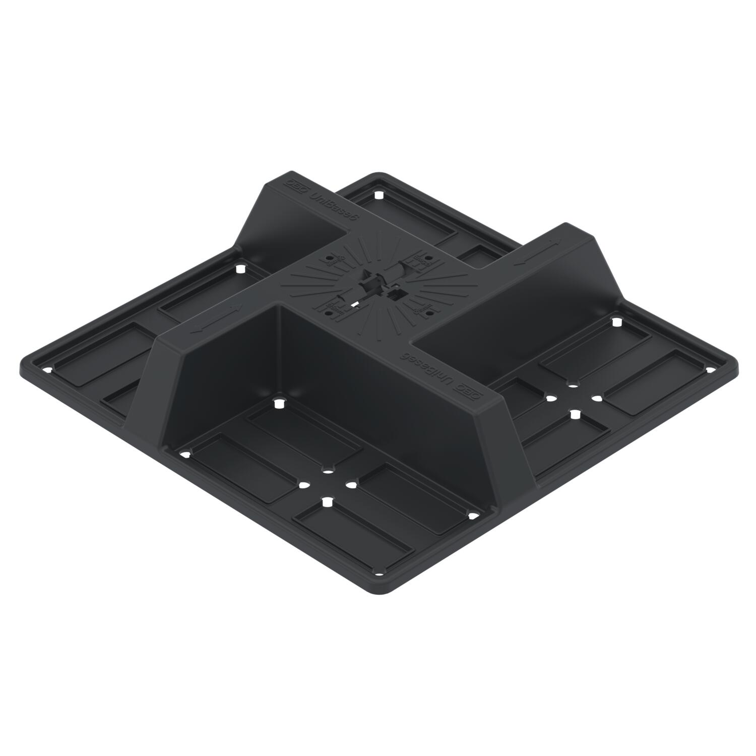 OBO Bettermann Vertr Universal-StandfuÃŸ Steine bis 6cm UniBase 6