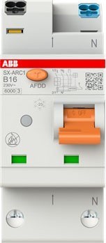 ABB Stotz S&J Fehlerlichtbogen-Schutz 6kA 1P+N, 2TE + LS SX-ARC1 B16 - 2CSA255908R9165