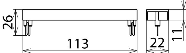 DEHN Erdungsrahmen f. ÜS-Ableiter EF 10 DRL - 907498