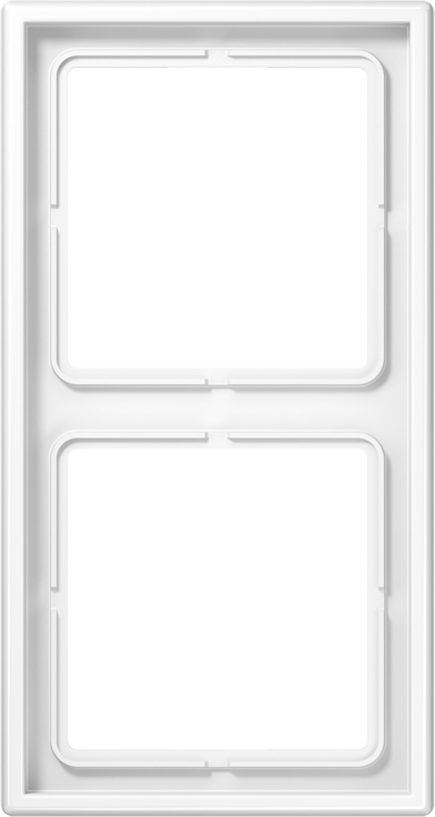 Jung Rahmen 2-fach aws waage/senkrecht LS 982 WW - LS982WW günstig online kaufen