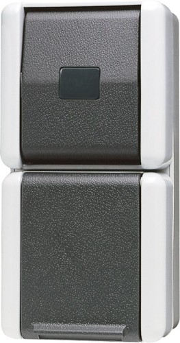 Jung SCHUKO-Steckdose 16A 250V mit Taster 871 W - 871W günstig online kaufen