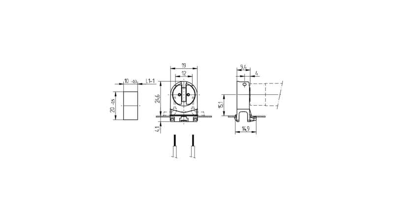 BJB Einsteckfassung G5 26.661.2002.50