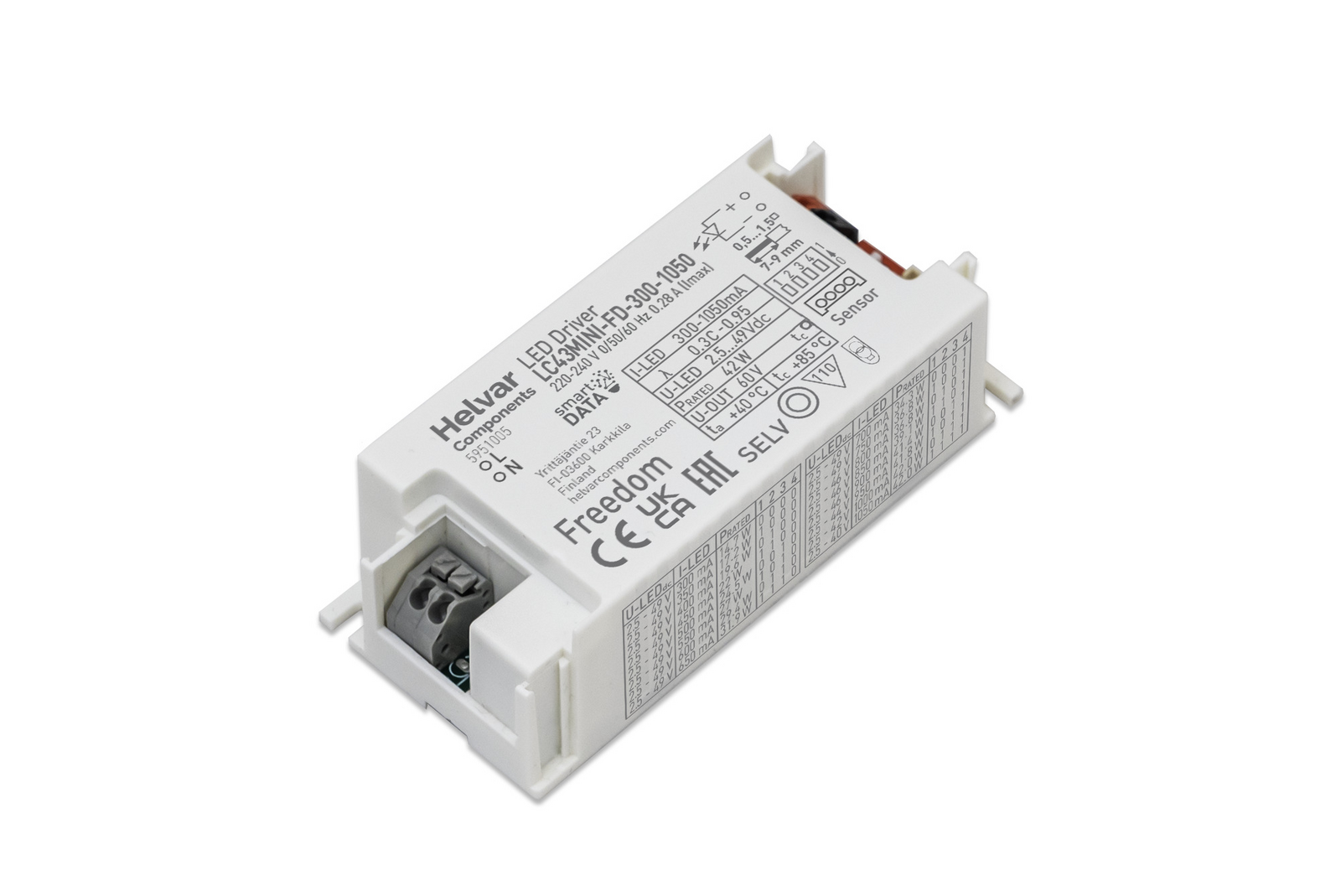 Helvar LED-Treiber LC43MINI-FD-300-1050 Casambi - 5951105