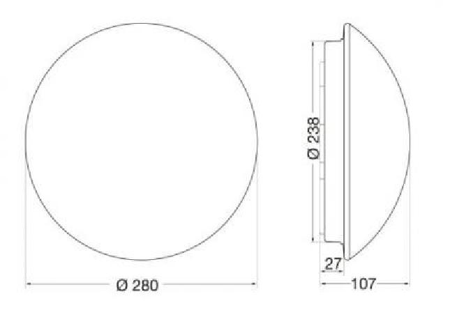 Steinel LED indoor luminaire RS 10 S