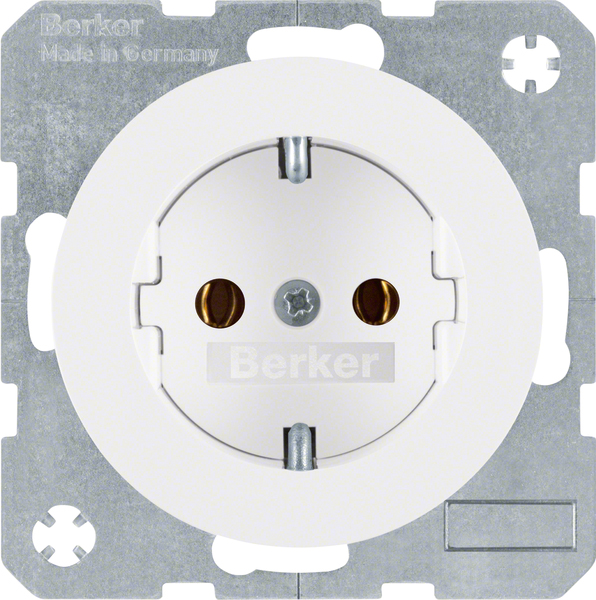 Berker SCHUKO-Steckdose pows/gl 41432089 günstig online kaufen