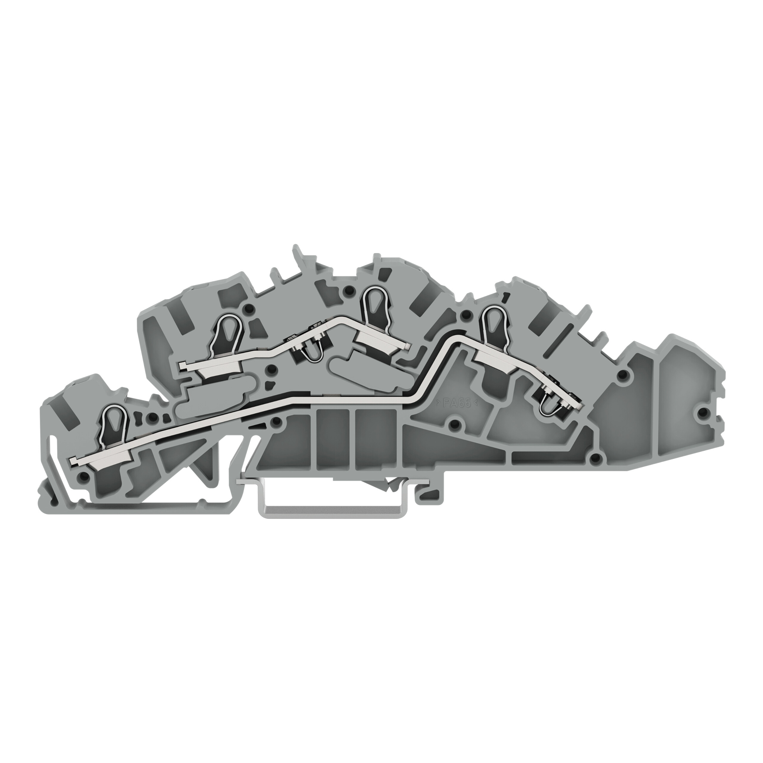 WAGO GmbH & Co. KG Installations-Etagenklemme L/L 4/6qmm grau 2005-7642