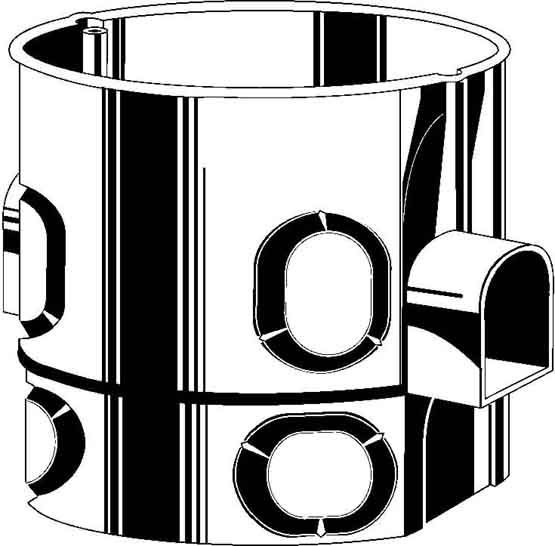 Kaiser Abzweigschalterdose 1555-32