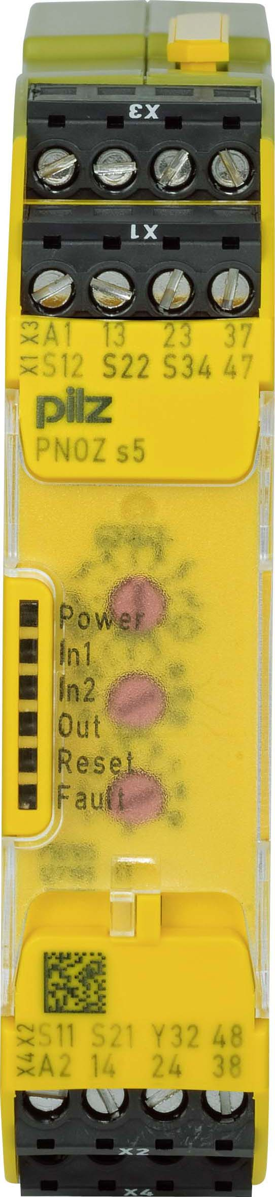 Pilz Not-Aus-Schaltgerät 24VDC 2 n/o t PNOZ s5 #750105