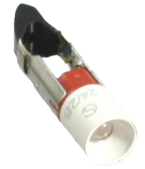 Scharnberger+Hasenbein Single-LED 5,6x22mm T5,5K 20-28VAC/DC weiß 35524